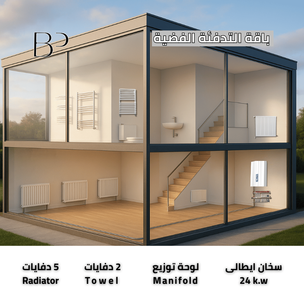 اسعار باقة التدفئة المركزية الفضية